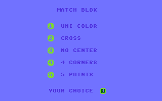 Match Blox Title Screenshot