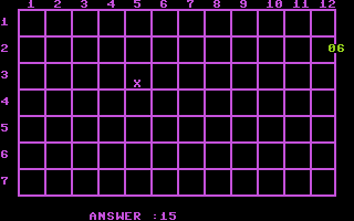 Maths Grid Screenshot
