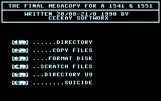Megacopy 1541 51 Screenshot