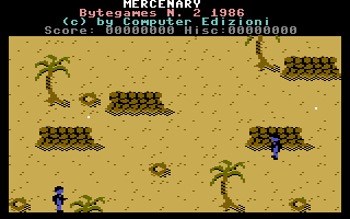 Mercenary (Byte Games 2) Title Screenshot