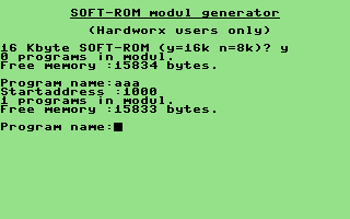 Modul Generator V2.0 Screenshot