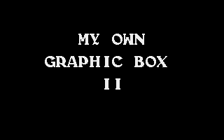 My Own Graphic Box II Screenshot #1