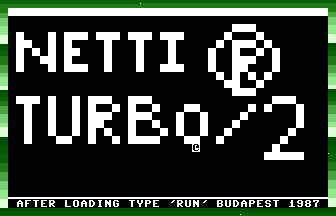 Netti-Turbo/2 Title Screenshot