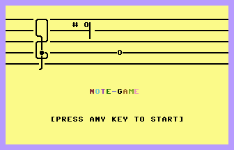 Note-Game Screenshot