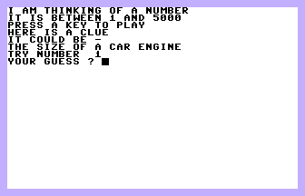 Numbers Game Screenshot