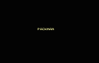 Packman Title Screenshot
