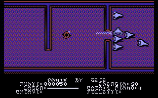Panik (C16/MSX 21) Screenshot