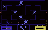 PETSCII Wizard Of Wor Screenshot