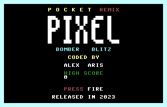 Pixel Blitz Pocket Version Title Screenshot