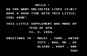 POD 3+ Title Screenshot