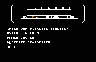 Progdat Screenshot
