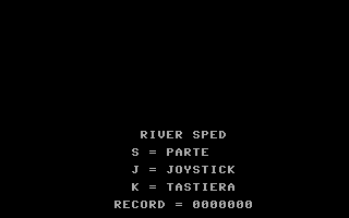 River Speed Title Screenshot