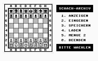 Schach-Archiv Screenshot