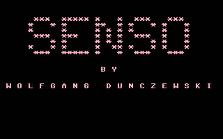 Senso (Wolfgang Dunczewski) Title Screenshot