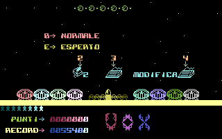 Space Buster Title Screenshot