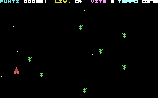 Space Harrier (C16/MSX 20) Screenshot