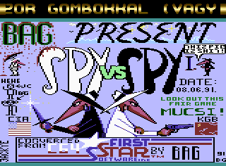 Spy Vs Spy I (Bag) Title Screenshot