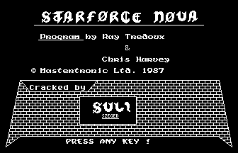 Starforce Nova (Suli) Title Screenshot
