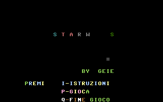 Starways Title Screenshot