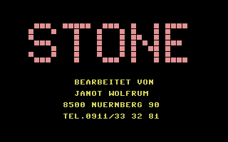 Stone Title Screenshot
