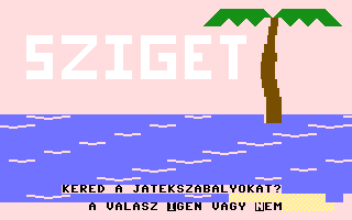 Sziget (Head) Title Screenshot