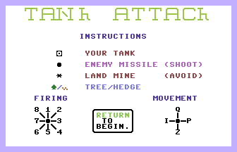 Tank Ambush Title Screenshot
