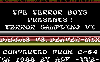 Terror Sampling VI Screenshot