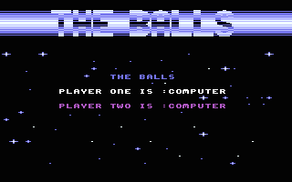 The Balls Title Screenshot