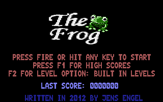 The Frog Title Screenshot