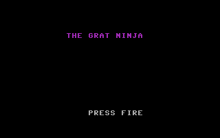 The Grat Ninja Title Screenshot