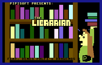 The Librarian Title Screenshot