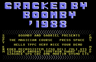The Magician's Curse (Boomby) Title Screenshot