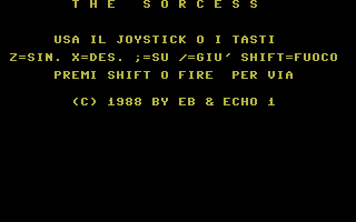 The Sorcess Title Screenshot
