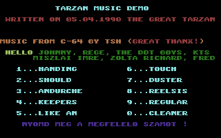 Tarzan Music Demo