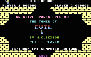 Tower Of Evil Title Screenshot