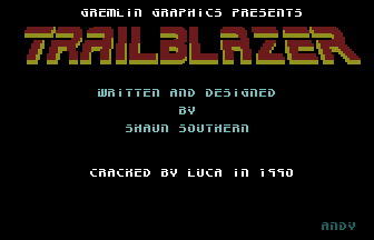 Trailblazer (Luca) Title Screenshot