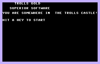 Trolls Gold Title Screenshot