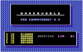 Underworld Title Screenshot