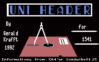 Uni Header Title Screenshot