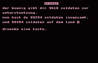 Winner Screenshot