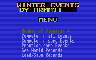 Winter Events (Armati) Title Screenshot