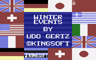 Winter Events Title Screenshot